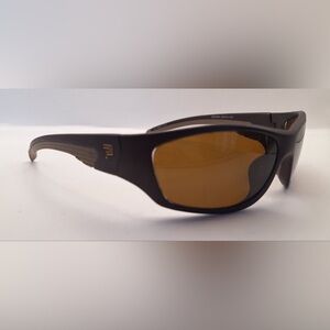 PRX Cougar Brown Oval Sunglasses Frames Only